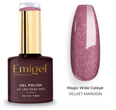 Special Gel Polish- Magic Wide Cateye -003-Velvet maroon